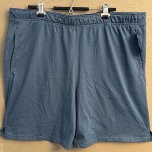 Xersion Mens Heavyweight Jersey Workout Shorts XXL  8" Mid Rise Quick-Dri NWT
